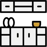 キッチンのアイコン