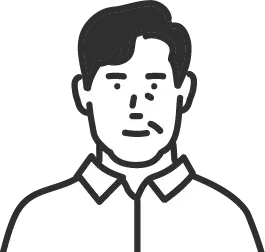 中年男性のイラスト