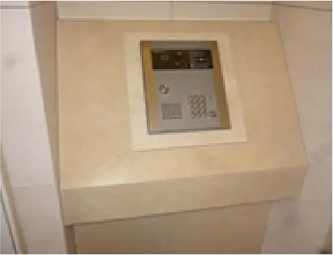 オートロックの写真